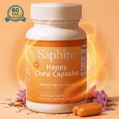 Saphire Happy Saffron Powder Capsules