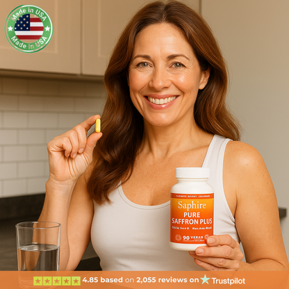 Saphire Happy Saffron Powder Capsules
