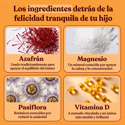 Los ingredientes detrás de la felicidad tranquila de tu hijo